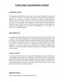 PENSAMIENTO RACIONAL