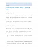 Tipos de deudas y análisis de ratios