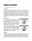 Cáncer de pulmón