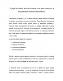 El papel del sistema financiero mundial