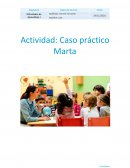 Actividad: Caso práctico Marta. Problemas de la lectura, dislexia y trastornos del aprendizaje