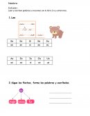 Lenguaje y Comunicación Guía n° 13 - “Letra S”