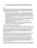 Resumen Moore “Los orígenes sociales de la dictadura y de la democracia” Caps del 7 al 9 y prologo