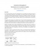 Laboratorio de fisicoquímica II Determinación de la viscosidad de los líquidos