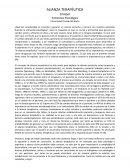 Alianza terapéutica. Ensayo