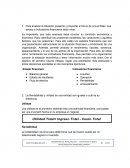 Balance financiero