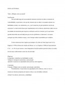 Informe de Actividad. ¡Dibújate como un animal!