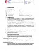 GUÍA DE ORIENTACIÓN TUTORÍA