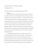 LA PERSONA HUMANA Y LA TEORÍA DEL DERECHO