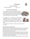 CONCEPTOS DE SOCIEDAD HUMANA