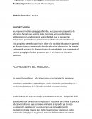 Propuesta: El discurso pedagogico eb actividades de formacion