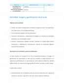 Actividad unir escape room gamificación del aula