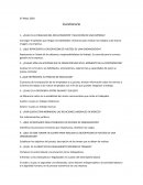 Cuestionario ¿Cual es la finalidad del reclutamiento y seleccion en una empresa?