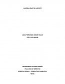 MORALIDAD DEL ABORTO