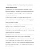 APRENDIZAJE COOPERATIVO APLICADO EN LA EDUCACION FISICA