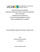 UNA GRAN EMPRESA, ORIGEN DE UNA GRAN IDEA: DOMINO´S PIZZA