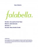 Administración. Caso Falabella