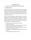 Planta de Tratamiento de Agua Potable. Acciones para abordar riesgos y oportunidades