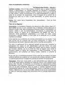 INCUMPLIMIENTO CONTRACTUAL