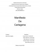Manifiesto de Cartagena