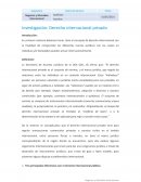 Investigación: Derecho internacional privado