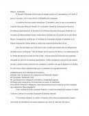 Visita del presidente a Centroamerica