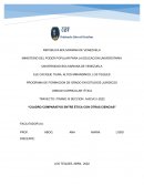 CUADRO COMPARATIVO DE ETICA CON OTRAS CIENCIAS