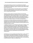 Importancia comunicación en las organizaciones