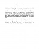 El trabajo como elemento de derechos humanos