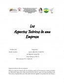 Aspectos teoricos de una empresa