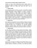 Que normas de conducta regulan la familia en el Perú