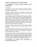 UNIDAD 3. CONSECUENCIA DE LAS OBLIGACIONES
