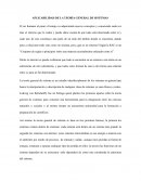 APLICABILIDAD DE LA TEORÍA GENERAL DE SISTEMAS