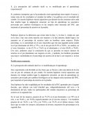 ¿La percepción del estímulo táctil se ve modificada por el aprendizaje (experiencia)?