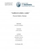 Análisis de señales y ondas