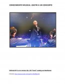 CONOCIMIENTO MUSICAL: ASISTIR A UN CONCIERTO