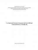 La Exploración Petrolera en Venezuela a partir de 1.900 hasta la Nacionalización en 1.976 (Siglo XX)