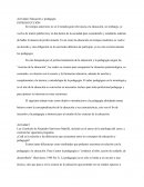 Actividad. Educación y pedagogía