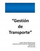 GESTION DE LOGISTICA Y ABASTECIMIENTO