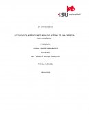 ANÁLISIS INTERNO DE UNA EMPRESA GASTRONÓMICA