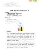 PROYECTO SOCIAL - PATITAS CON AMOR