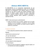 Sisntesis mini mental