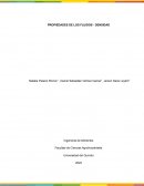 PROPIEDADES DE LOS FLUIDOS - DENSIDAD