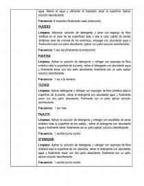 PROGRAMA DE HIGIENE Y SANEAMIENTO. Página 3