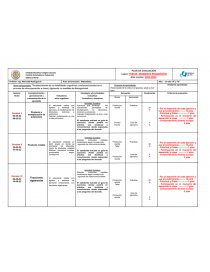 Plan de evaluacion de Matematica. Página 1