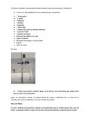 Influencia de la temperatura sobre la presión de vapor