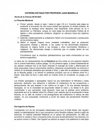Filosofia medieval. Página 1