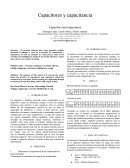 Capacitores y capacitancia