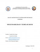 MOLIENDABILIDAD Y TEORÍA DE BOND