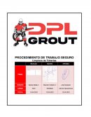 PTS Limpieza de Tuberias